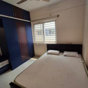 Bedroom Image of 740 Sq.ft 1 BHK Apartment / Flat for rent in Koramangala Bengaluru for Rs. 25000