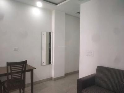 Living Room Image of 700 Sq.ft 1 BHK Apartment / Flat for rent in Lajpat Nagar New Delhi for Rs. 45000