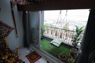 Balcony Image of 1212 Sq.ft 2 BHK Apartment / Flat for sale in Dindoli Surat for Rs. 5600000