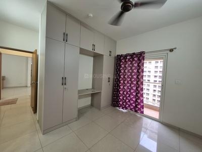 Bedroom Image of 800 Sq.ft 2 BHK Apartment / Flat for rent in Sobha Dream Gardens, Thanisandra Bengaluru for Rs. 40000