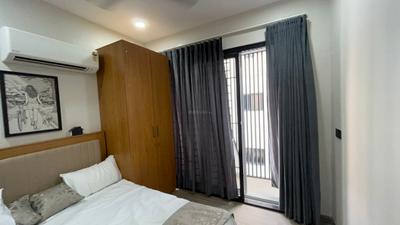 Bedroom Image of 1500 Sq.ft 1 BHK Builder Floor for rent in Scheme No 114 Indore for Rs. 25000