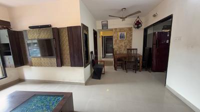 Living Room Image of 1350 Sq.ft 3 BHK Apartment / Flat for rent in Gahlot Majesty, Seawoods Navi Mumbai for Rs. 70000
