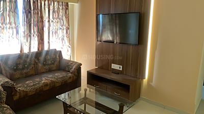 Living Room Image of 650 Sq.ft 2 BHK Apartment / Flat for rent in Sethia Grandeur, Santacruz East Mumbai for Rs. 110000