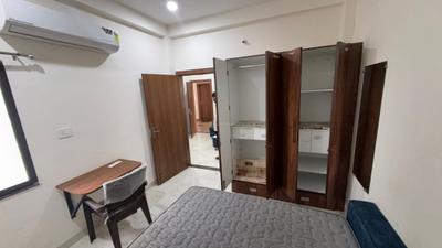 Bedroom Image of 1500 Sq.ft 1 BHK Apartment / Flat for rent in Vijay Nagar Indore for Rs. 21000