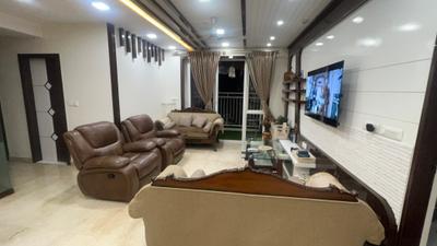Living Room Image of 1625 Sq.ft 3 BHK Apartment / Flat for rent in Prestige West Woods, Binnipete Bengaluru for Rs. 130000