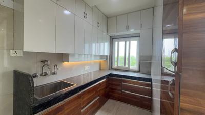 Kitchen Image of 800 Sq.ft 2 BHK Builder Floor for rent in DDA Akshardham Apartments, Sector 19 Dwarka New Delhi for Rs. 39000