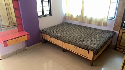 Bedroom Image of 800 Sq.ft 2 BHK Apartment / Flat for rent in Kunal Estate, Chinchwad Pune for Rs. 23000