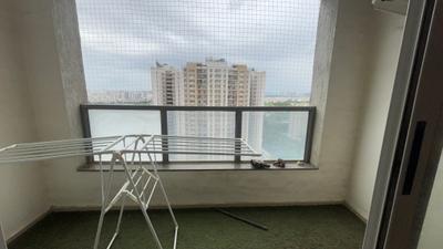 Balcony Image of 730 Sq.ft 1.5 BHK Builder Floor for rent in Amanora Future Towers, Hadapsar Pune for Rs. 40000