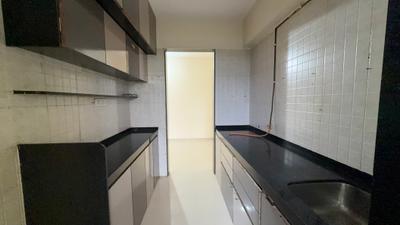 Kitchen Image of 800 Sq.ft 2 BHK Apartment / Flat for rent in Seawoods Navi Mumbai for Rs. 50000