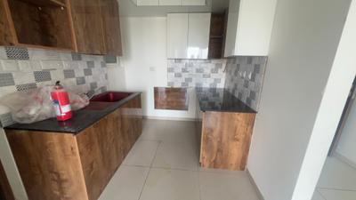 Kitchen Image of 605 Sq.ft 1 BHK Apartment / Flat for rent in Mahindra Eden, Jyotipuram Bengaluru for Rs. 30000