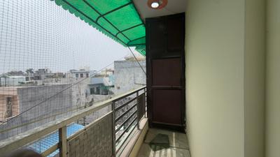 Balcony Image of 720 Sq.ft 2 BHK Builder Floor for rent in Nawada New Delhi for Rs. 20500