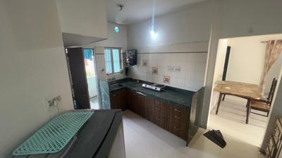 Kitchen Image of 1600 Sq.ft 3 BHK Apartment / Flat for rent in Vasna Vadodara for Rs. 25000