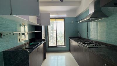 Kitchen Image of 1502 Sq.ft 3 BHK Apartment / Flat for sale in Tharwani Rosewood Heights, Kharghar Navi Mumbai for Rs. 24000000