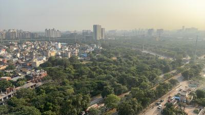 Balcony Image of 1200 Sq.ft 3 BHK Apartment / Flat for sale in Migsun Twiinz, Eta II Greater Noida for Rs. 10300000