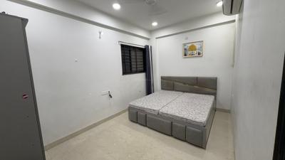 Bedroom Image of 950 Sq.ft 2 BHK Builder Floor for rent in Mahalakshmi Nagar Indore for Rs. 28500