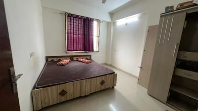Bedroom Image of 559 Sq.ft 1 BHK Apartment / Flat for rent in Earthshastra Nariman Point, Mahalakshmi Nagar Indore for Rs. 16000