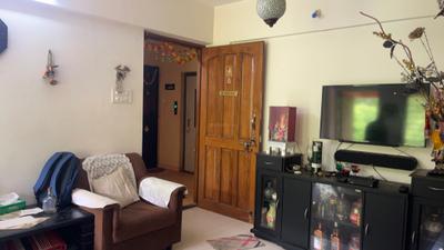 Living Room Image of 968 Sq.ft 2 BHK Apartment / Flat for rent in Carambolim Goa for Rs. 30000
