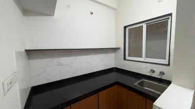 Kitchen Image of 650 Sq.ft 1 BHK Apartment / Flat for rent in Scheme No 114 Indore for Rs. 18000