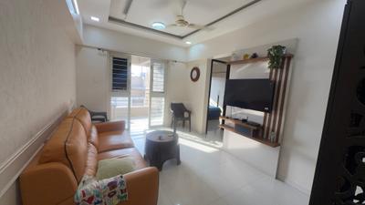 Living Room Image of 650 Sq.ft 1 BHK Apartment / Flat for sale in GK Dwarka Sai, Rahatani Pune for Rs. 7500000