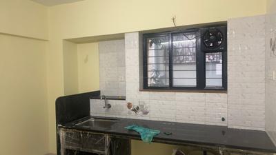 Kitchen Image of 640 Sq.ft 1 BHK Apartment / Flat for rent in Tingre Nagar Pune for Rs. 19900