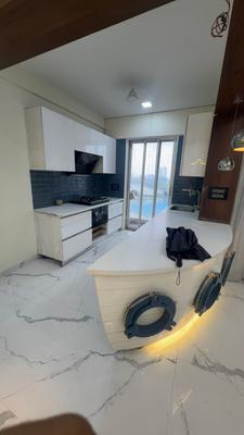 Kitchen Image of 1400 Sq.ft 4 BHK Apartment / Flat for sale in Airoli Navi Mumbai for Rs. 43000000