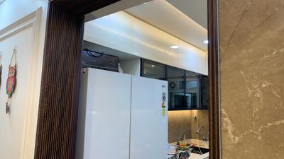 Kitchen Image of 1495 Sq.ft 3 BHK Apartment / Flat for sale in Tharwani Riverdale Vista, Kalyan West Kalyan for Rs. 14200000