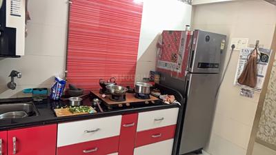 Kitchen Image of 995 Sq.ft 2 BHK Apartment / Flat for sale in Unique Poonam Estate Cluster 1, Mira Road East Mira Bhayandar for Rs. 9600000