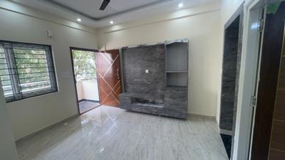 Living Room Image of 511 Sq.ft 1 BHK Builder Floor for rent in Hulimangala Bengaluru for Rs. 16000