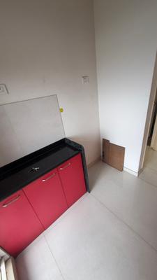 Kitchen Image of 664 Sq.ft 1 BHK Apartment / Flat for rent in Vijay Orovia, Hiranandani Estate Thane for Rs. 23000