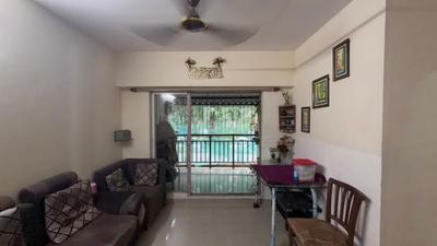 Living Room Image of 965 Sq.ft 2 BHK Apartment / Flat for sale in Rosa Gardenia, Kasarvadavali Thane for Rs. 10500000