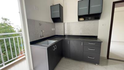 Kitchen Image of 600 Sq.ft 1 BHK Apartment / Flat for rent in Whitefield Bengaluru for Rs. 23000