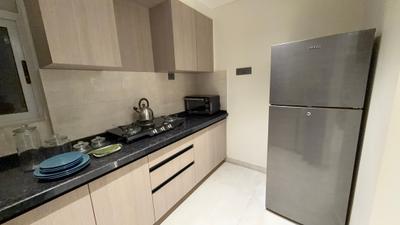 Kitchen Image of 750 Sq.ft 2 BHK Apartment / Flat for sale in Siddha Sky, Sion Mumbai for Rs. 17500000