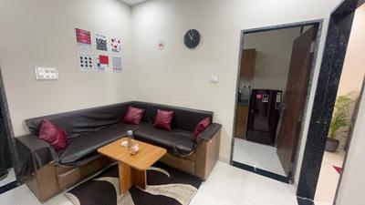Living Room Image of 1500 Sq.ft 1 BHK Builder Floor for rent in Scheme 78 Indore for Rs. 22000