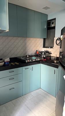 Kitchen Image of 550 Sq.ft 2 BHK Apartment / Flat for sale in Estelle Bellagio, Agripada Mumbai for Rs. 27000000