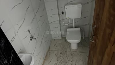 Bathroom Image of 800 Sq.ft 1 RK Builder Floor for rent in Indra Puri Colony Indore for Rs. 8500