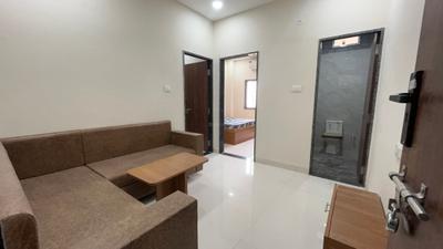 Living Room Image of 600 Sq.ft 1 BHK Apartment / Flat for rent in Scheme No 113 Indore for Rs. 21000