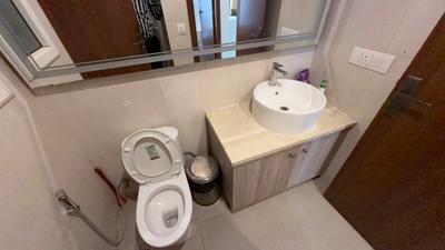 Bathroom Image of 913 Sq.ft 1 BHK Builder Floor for rent in Central The Room II, Sector 33 Sohna for Rs. 40000