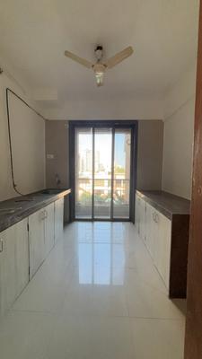 Kitchen Image of 1550 Sq.ft 3 BHK Apartment / Flat for rent in Goodwill Paradise Phase 1 And 2, Kharghar Navi Mumbai for Rs. 55000