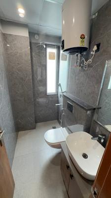 Bathroom Image of 680 Sq.ft 1 RK Builder Floor for rent in Sector 46 Gurgaon for Rs. 24000