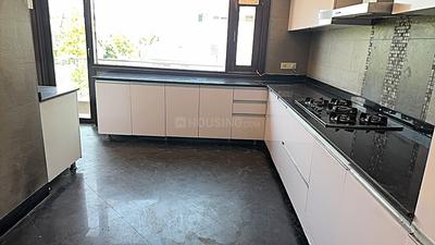 Kitchen Image of 2700 Sq.ft 4 BHK Builder Floor for rent in New Friends Colony New Delhi for Rs. 250000