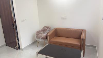 Living Room Image of 800 Sq.ft 1 BHK Builder Floor for rent in Sector 53 Gurgaon for Rs. 28000
