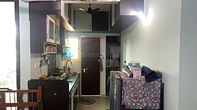 Kitchen Image of 954 Sq.ft 2 BHK Apartment / Flat for sale in Whistling Real Aura, Chandkheda Ahmedabad for Rs. 5050000