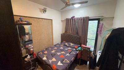 Bedroom Image of 1280 Sq.ft 2 BHK Apartment / Flat for rent in Lalani Residency, Thane West Thane for Rs. 40000