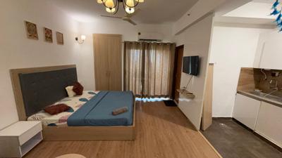 Bedroom Image of 506 Sq.ft 1 RK Studio for sale in Nimbus The Golden Palms, Sector 168 Noida for Rs. 6500000