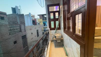 Balcony Image of 700 Sq.ft 2 BHK Builder Floor for sale in Mahavir Enclave New Delhi for Rs. 5500000