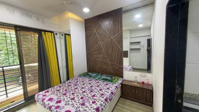 Bedroom Image of 499 Sq.ft 1 BHK Apartment / Flat for sale in Sukur Enclave A, Kasarvadavali Thane for Rs. 6200000