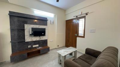 Living Room Image of 500 Sq.ft 1 BHK Apartment / Flat for rent in BTM Layout 2nd Stage Bengaluru for Rs. 24999