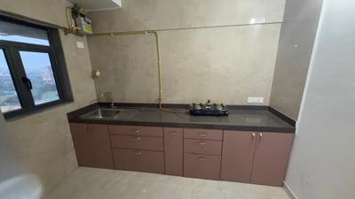 Kitchen Image of 620 Sq.ft 2 BHK Apartment / Flat for rent in Adeshwar 72 Parksyde, Ghatkopar East Mumbai for Rs. 55000