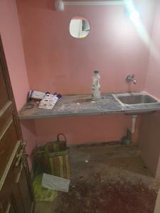 Kitchen Image of 250 Sq.ft 1 BHK Independent House for rent in Bansdroni Kolkata for Rs. 6000