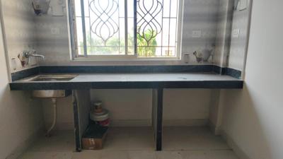 Kitchen Image of 828 Sq.ft 2 BHK Apartment / Flat for sale in Realtech Nirman 16 Aana, New Town Kolkata for Rs. 3500000